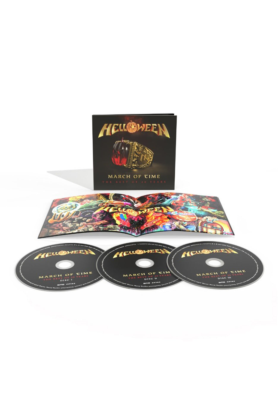 Helloween - March Of Time (The Best Of 40 Years) - 3 Digi CD | Neutral-Image