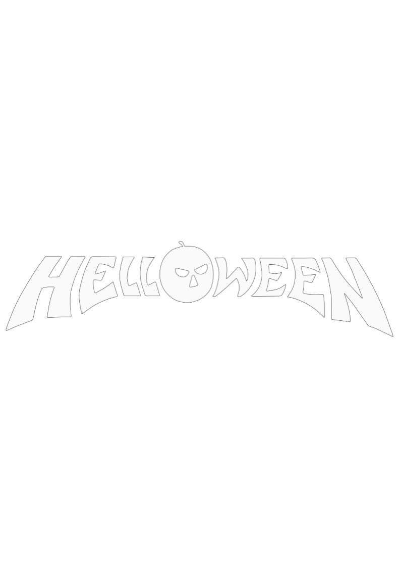 Helloween - Classic Logo White - Sticker | Neutral-Image