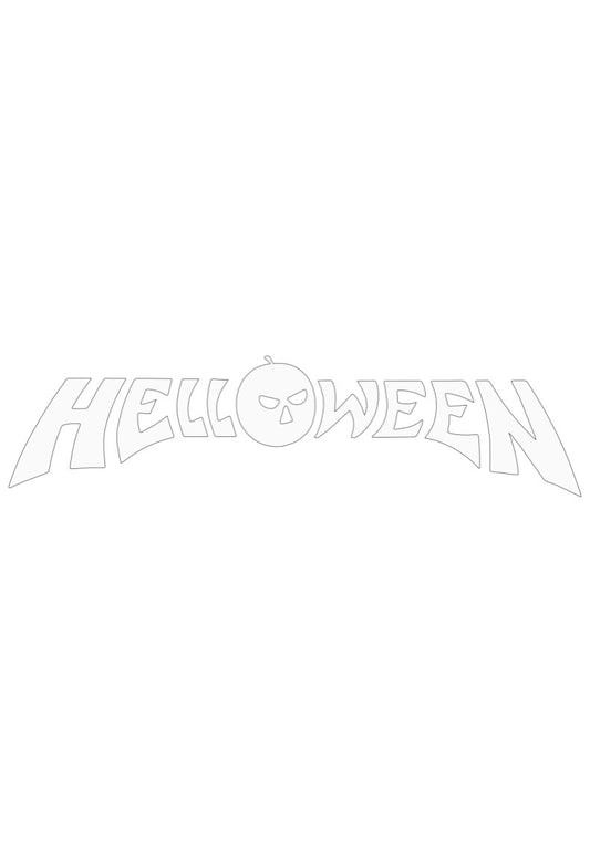 Helloween - Classic Logo White - Sticker | Neutral-Image